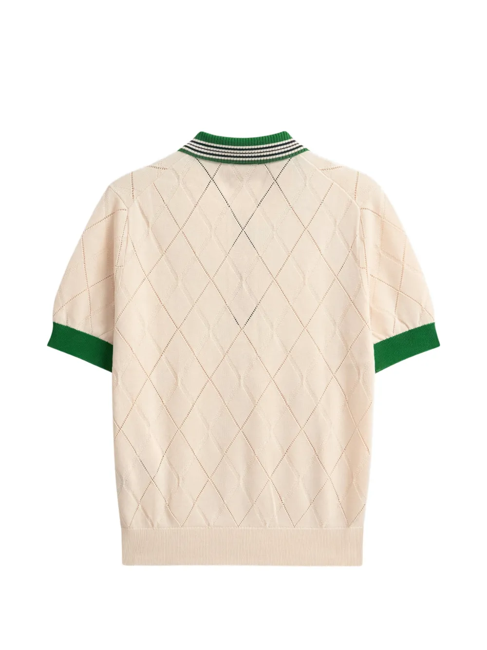 Pringle of Scotland Argyle polo shirt Beige