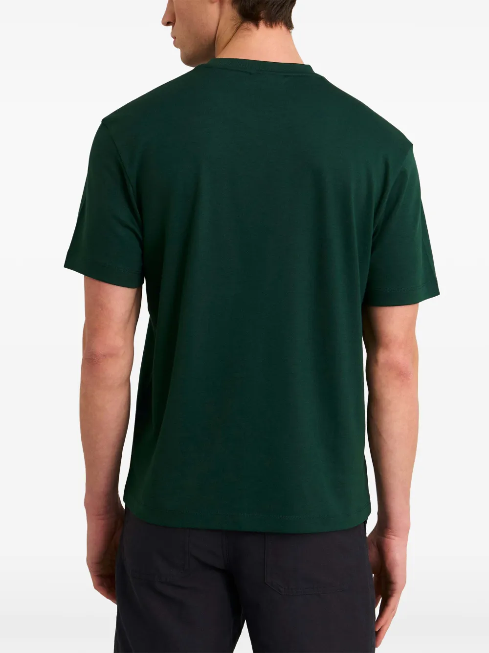 Pringle of Scotland logo-print cotton T-shirt Groen