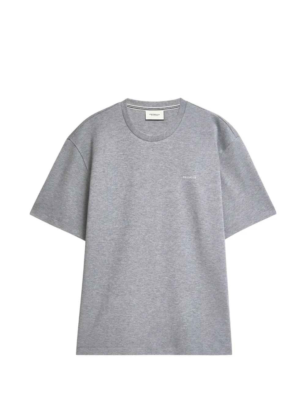Pringle of Scotland logo-print cotton T-shirt - Gris Pringle of Scotland logo-print cotton T-shirt - Gris