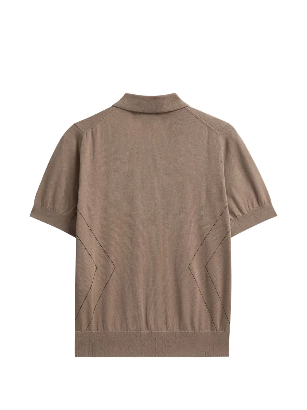 Pringle of Scotland pointelle-knit polo top Bruin