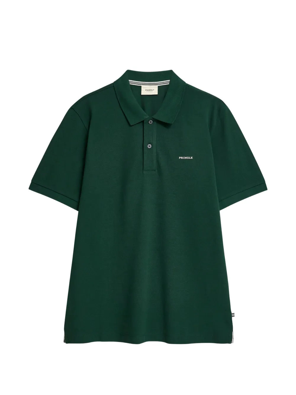 Pringle of Scotland cotton-modal polo shirt Groen