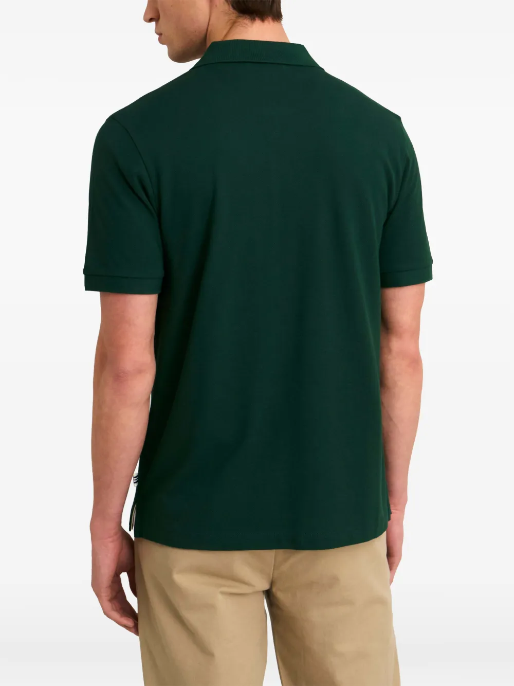 Pringle of Scotland cotton-modal polo shirt Groen