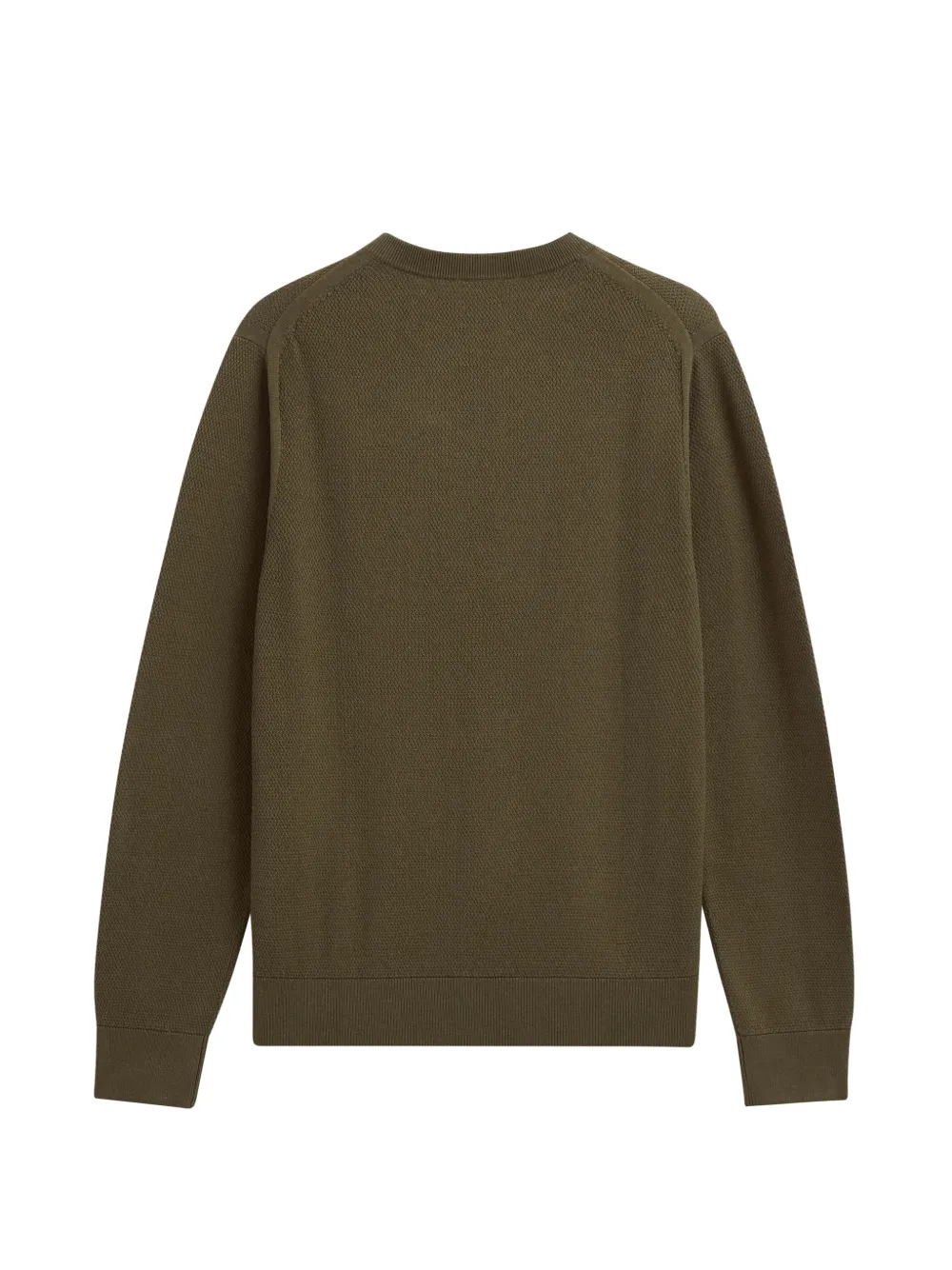 Pringle of Scotland diamond-stitch sweater Groen