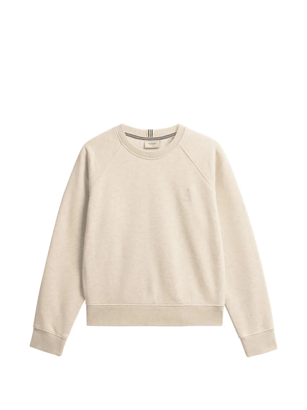 Pringle of Scotland brushed-back raglan-sleeve sweatshirt - Nude