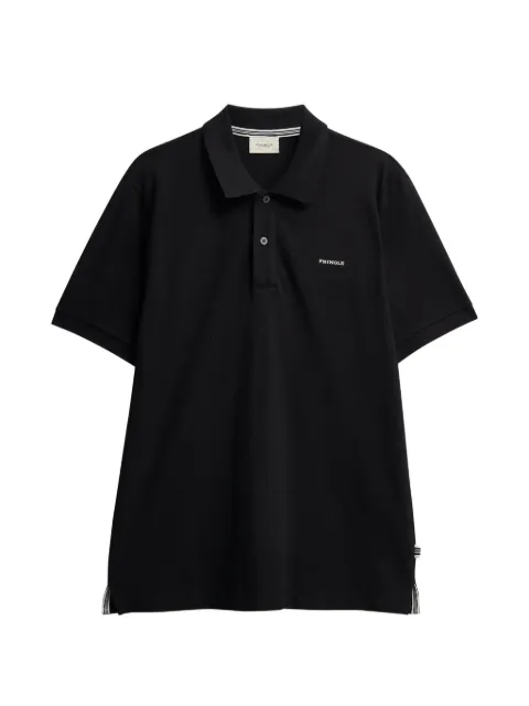 Pringle of Scotland logo-rubberised short-sleeved polo shirt