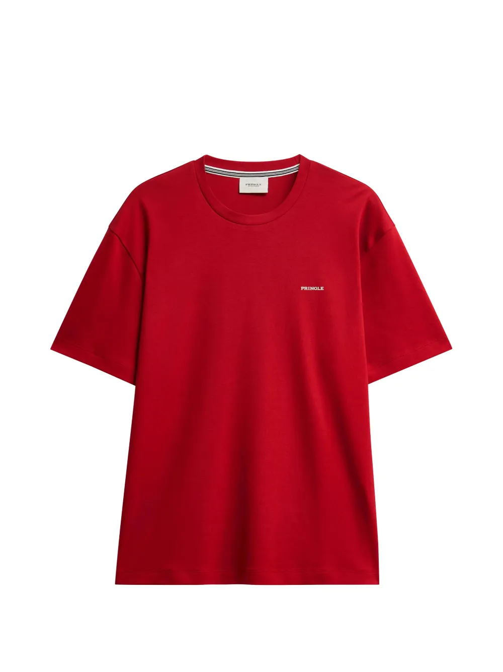 Pringle of Scotland logo-print cotton T-shirt - Rouge Pringle of Scotland logo-print cotton T-shirt - Rouge