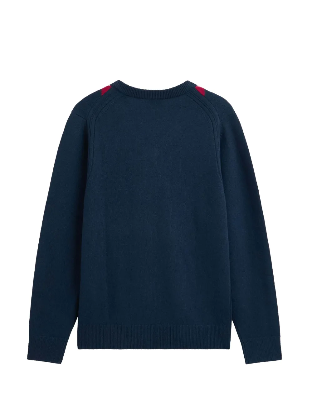 Pringle of Scotland diamond-pattern V-neck sweater Blauw