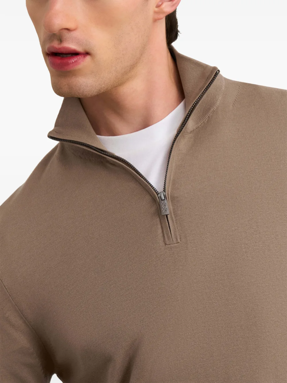 Pringle of Scotland quarter-zip sweater Bruin