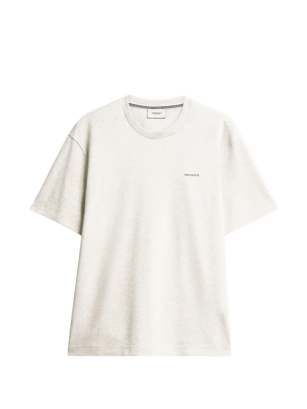 Pringle of Scotland logo-rubberised cotton T-shirt - Blanc Pringle of Scotland logo-rubberised cotton T-shirt - Blanc