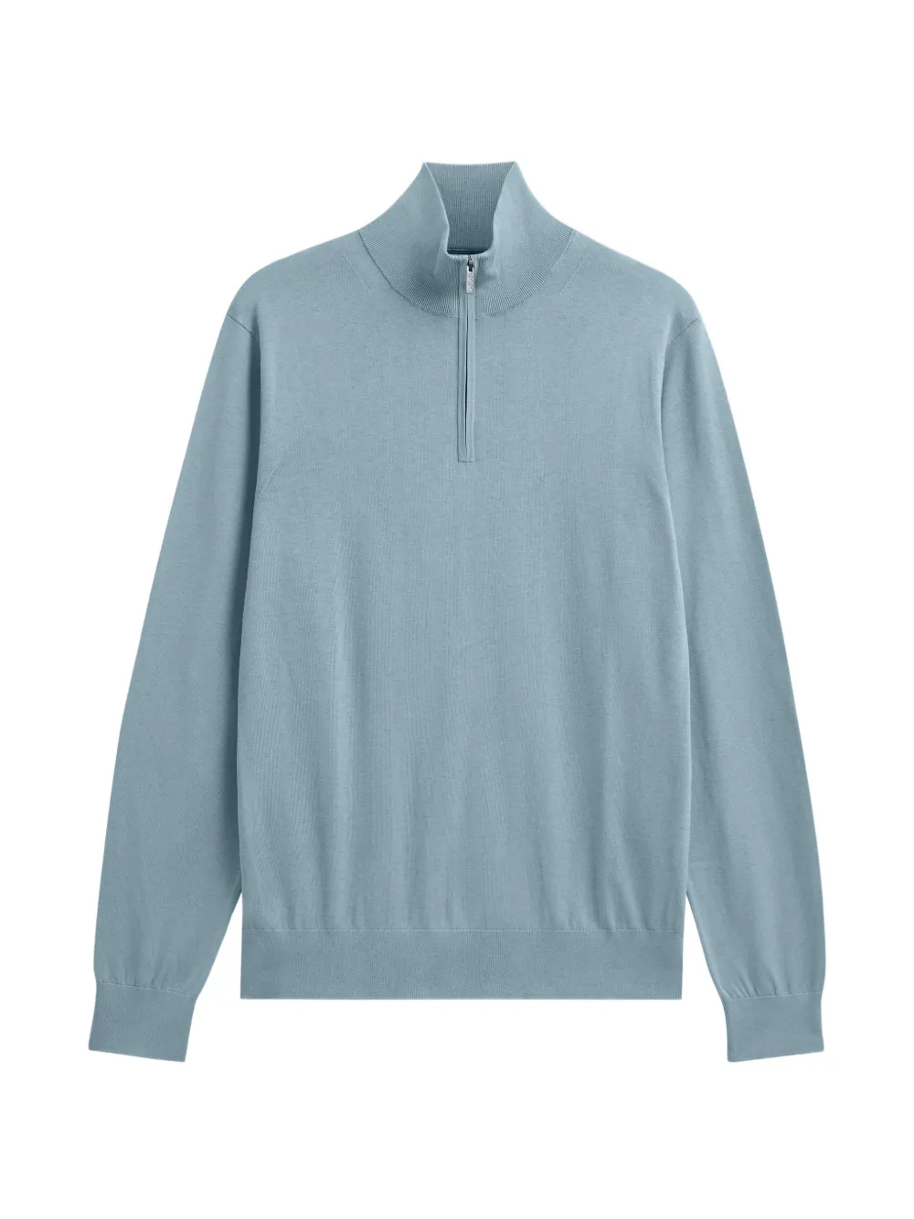 Pringle of Scotland quarter-zip sweater Blauw