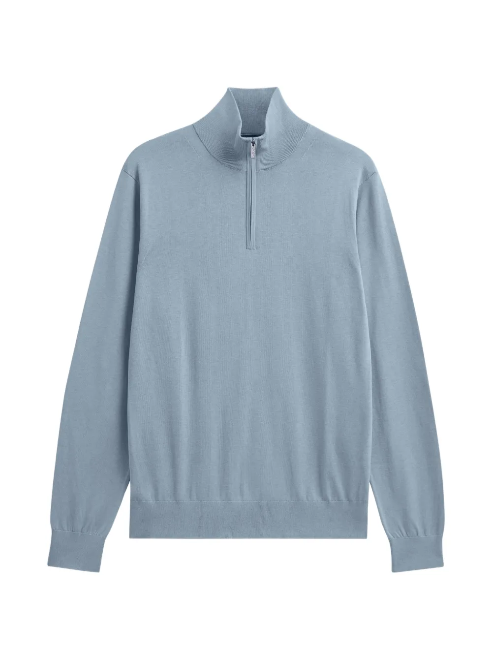 Pringle of Scotland quarter-zip sweater Blauw