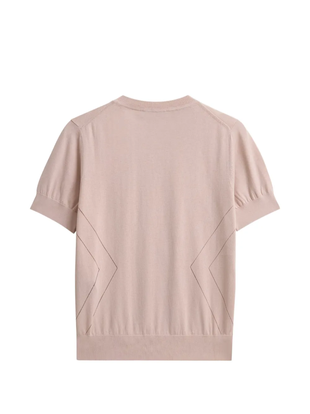 Pringle of Scotland Pointelle T-shirt Roze