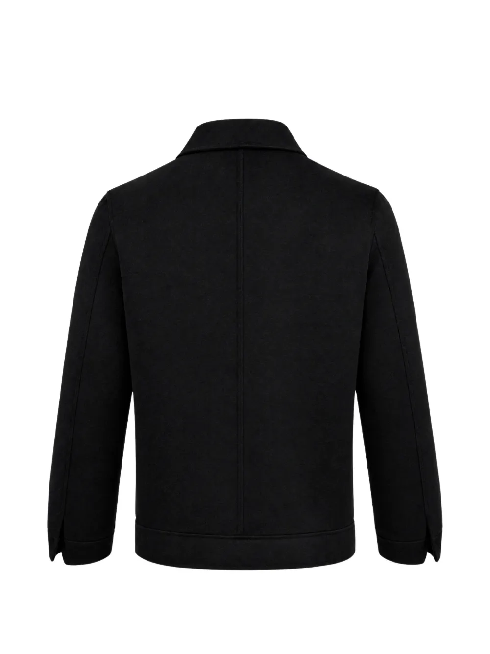 FRANZESE COLLECTION David Beckham wool shirt jacket Zwart