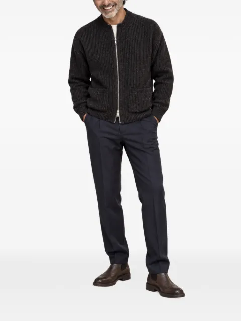 FRANZESE COLLECTION David Beckham ribbed-knit jacket