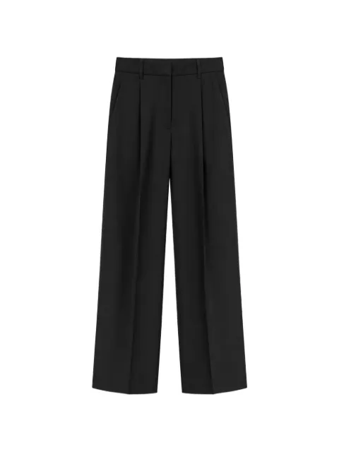 DUNST pantalones rectos con pinzas