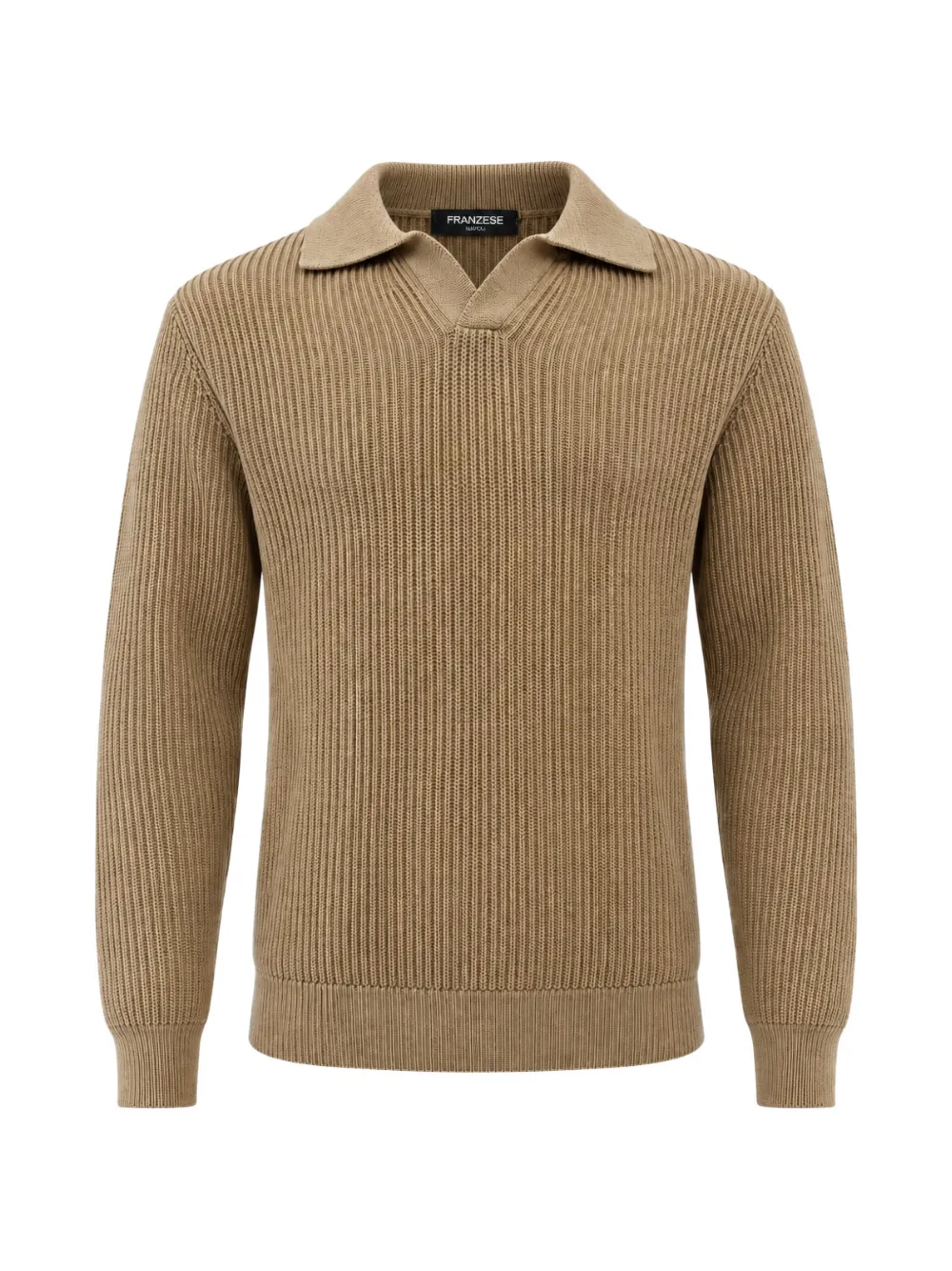FRANZESE COLLECTION Steve McQueen rib-knit sweater - Nude