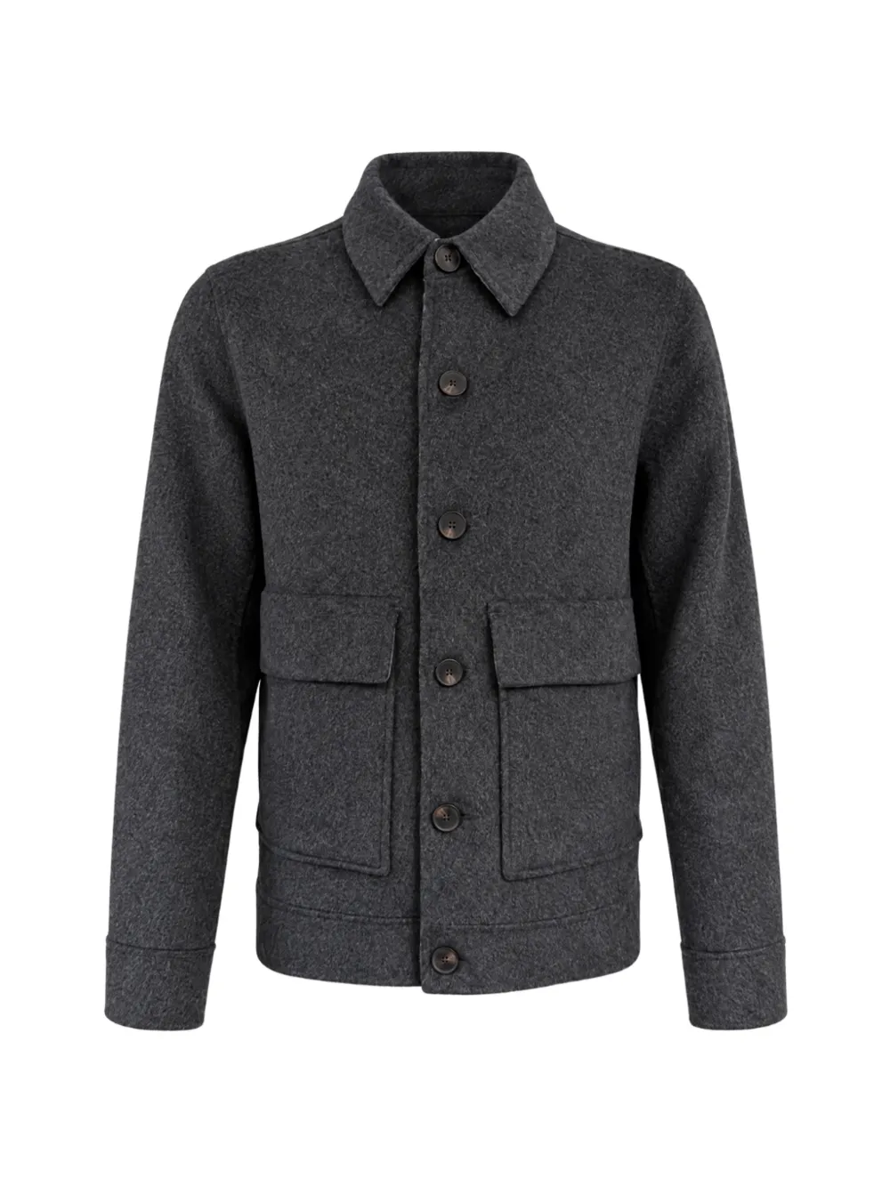 FRANZESE COLLECTION David Beckham wool shirt - Grey