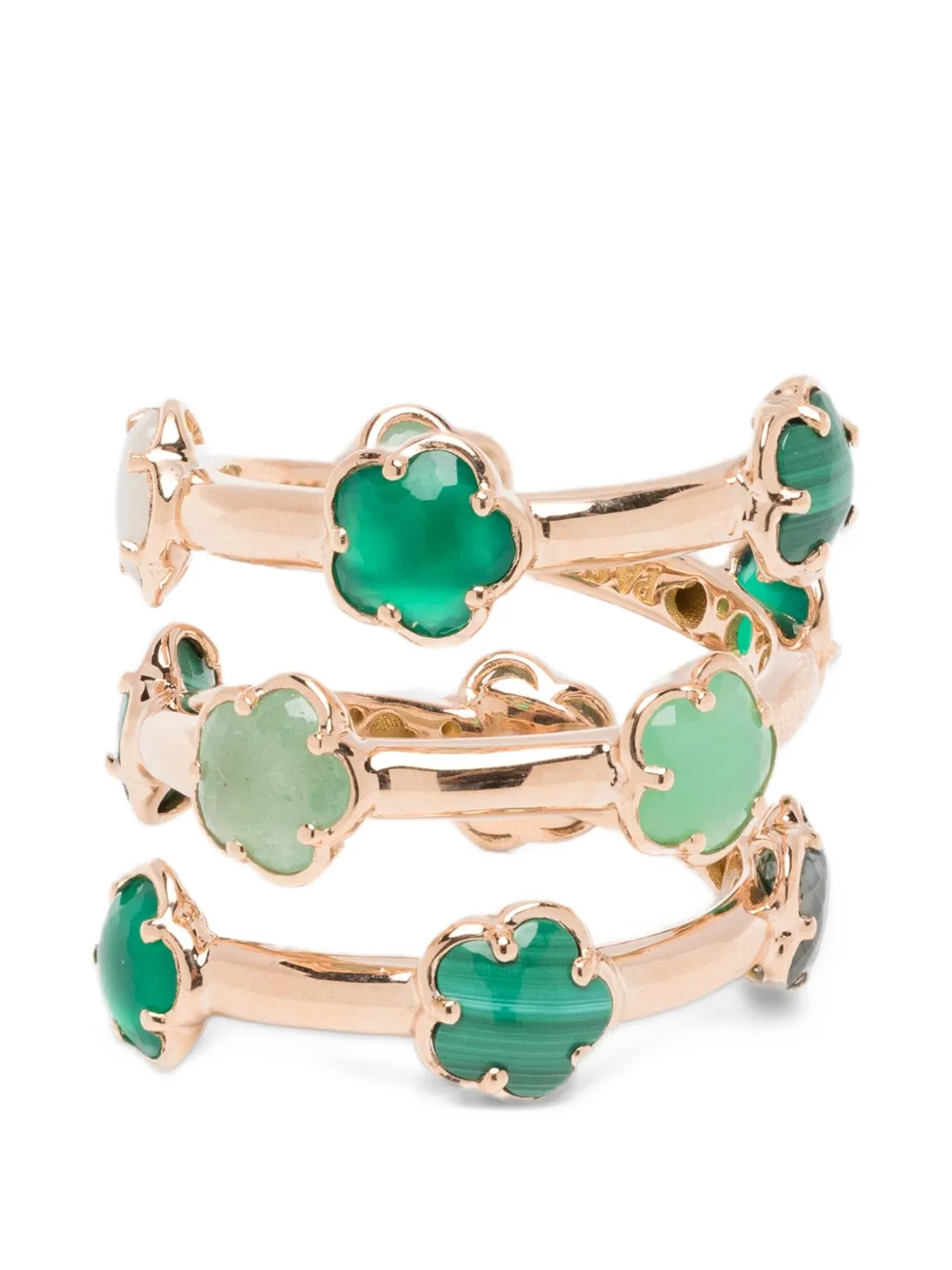 Pasquale Bruni Figlia dei Fiori multi-stone ring - Rosa