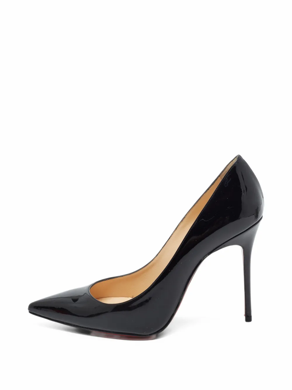 Christian Louboutin Pre-Owned So Kate patent leather pumps - Schwarz