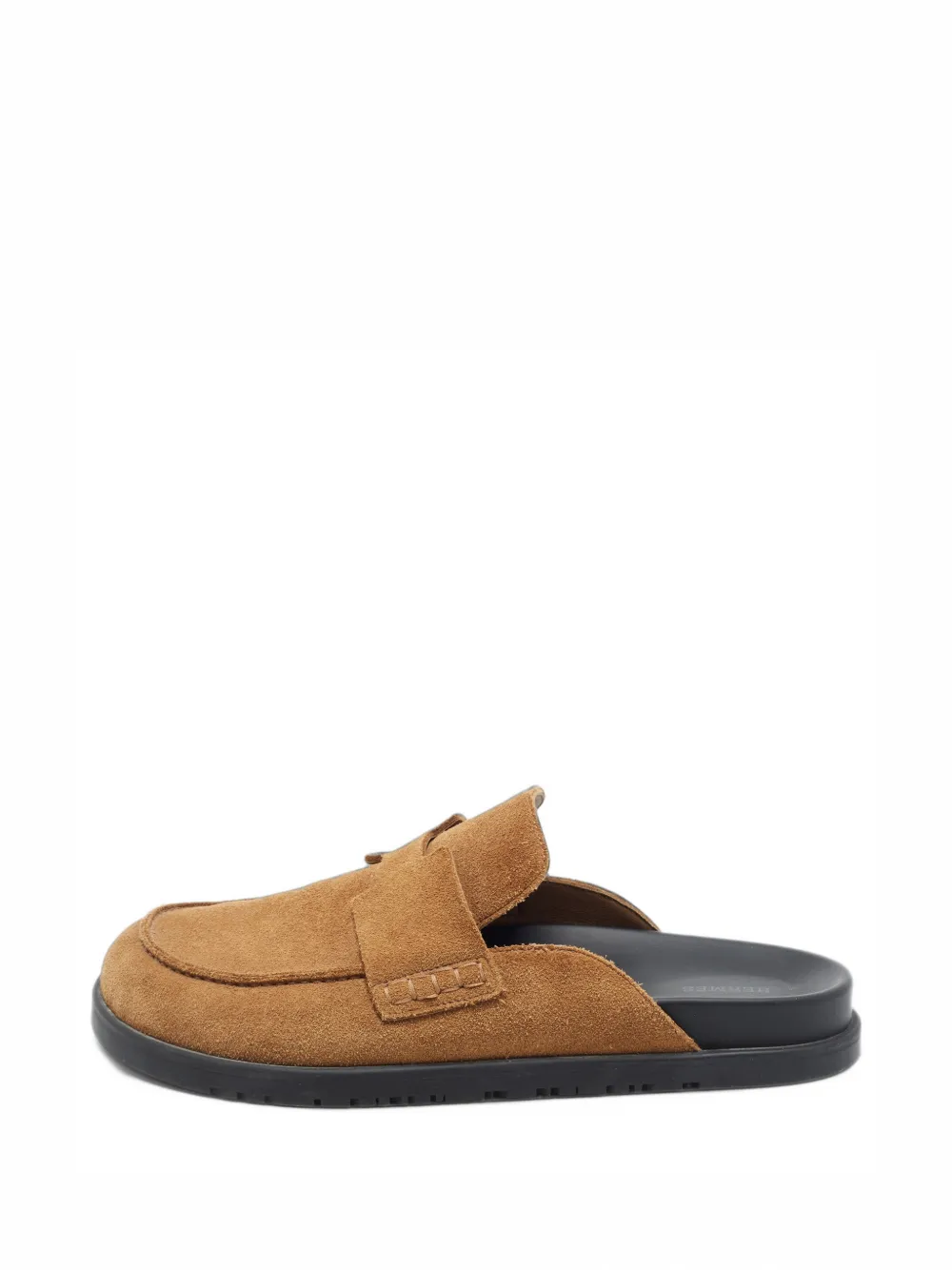 Hermès Pre-Owned Go H cut-out mules - Braun