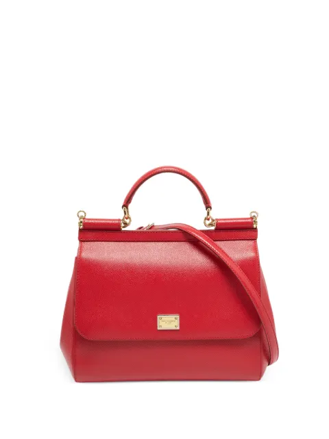 Dolce & Gabbana Pre-Owned Sicily leather satchel bag