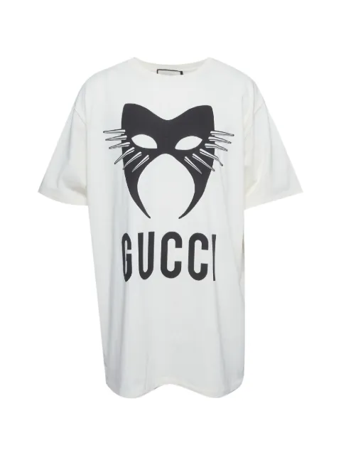 Gucci Pre-Owned camiseta Manifesto Mask