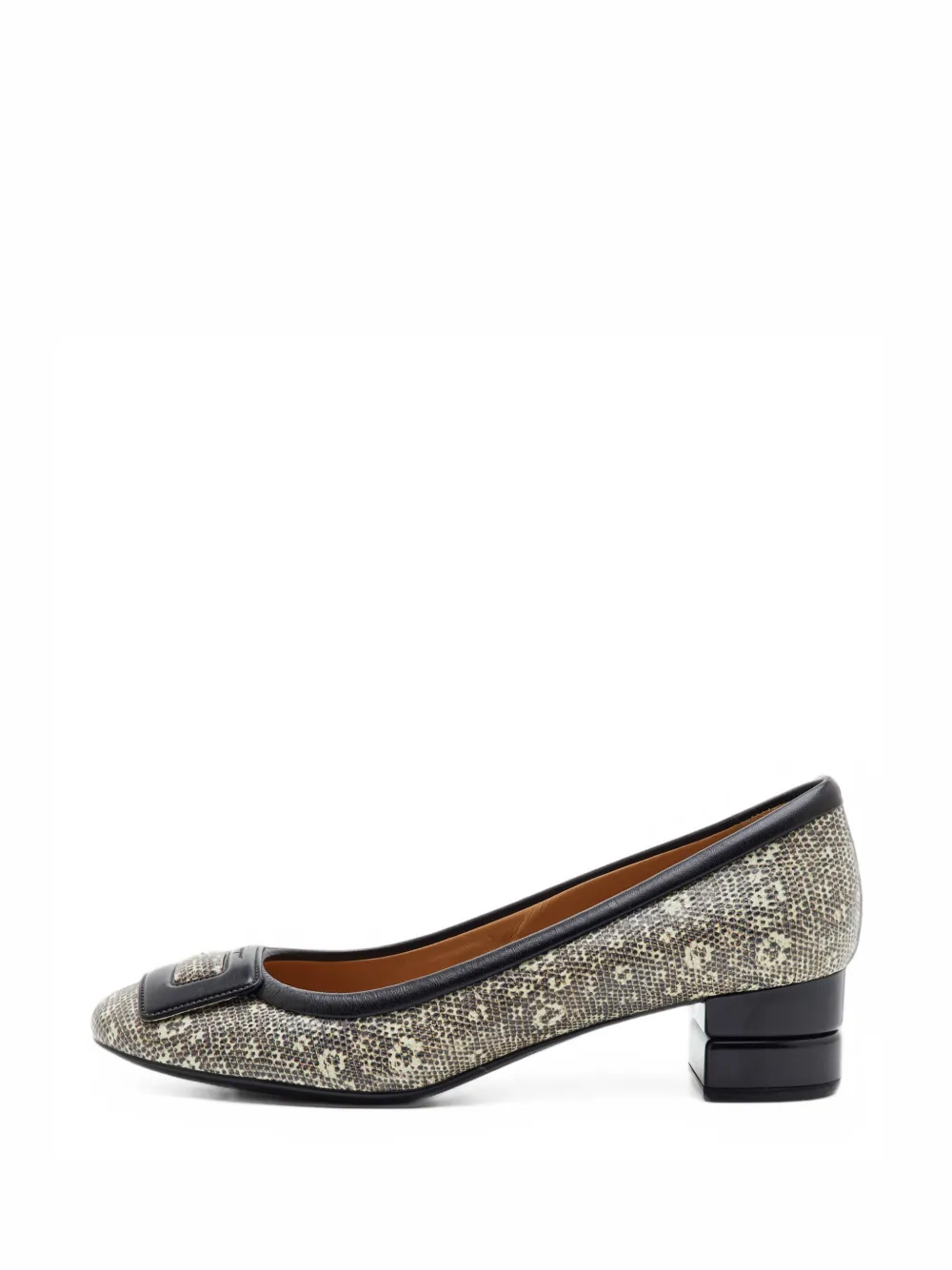 Ferragamo Pre-Owned leather heeled pumps - Toni neutri