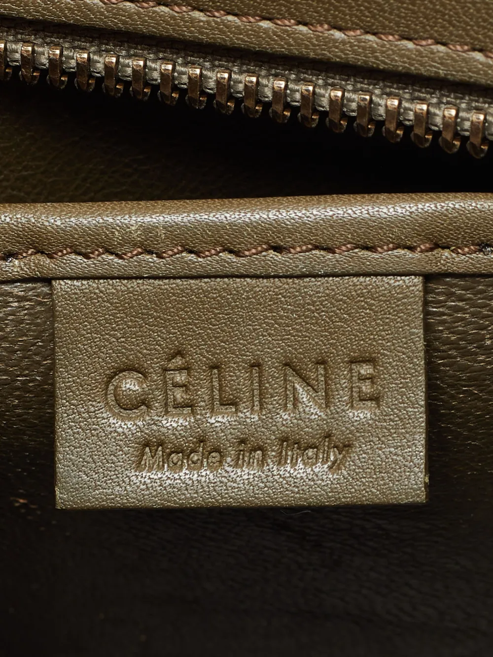 Celine Pre-Owned 2014 Nano Luggage tote bag Groen