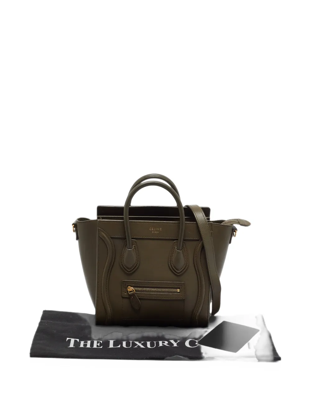 Celine Pre-Owned 2014 Nano Luggage tote bag Groen