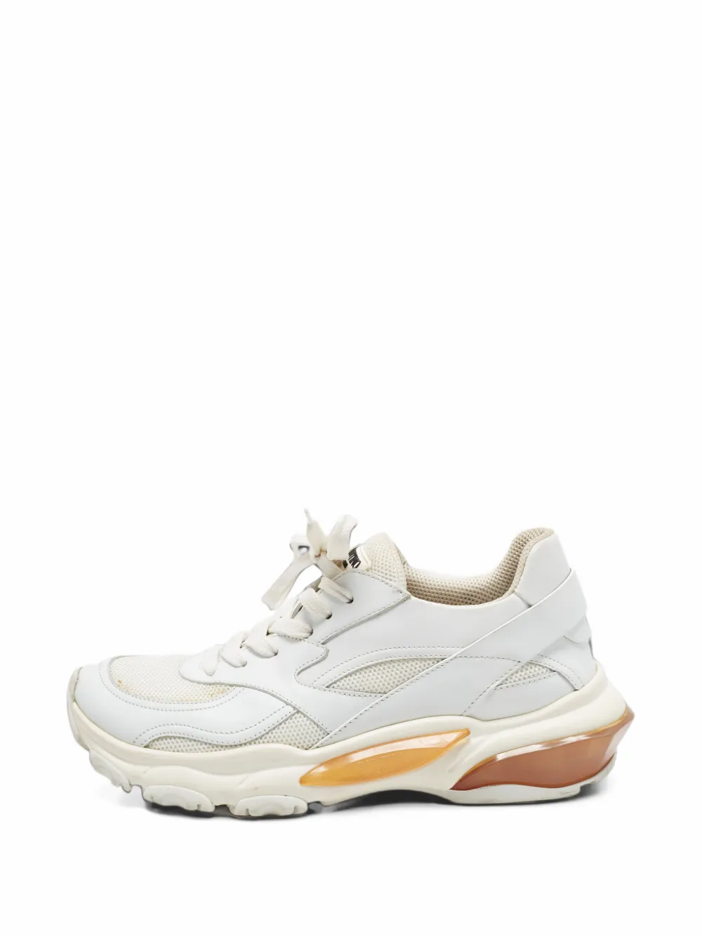 Valentino Garavani Pre-Owned Bounce mesh-panel low-top sneakers - Weiß