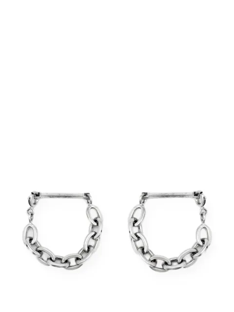 Christian Dior Pre-Owned CD chain cufflinks