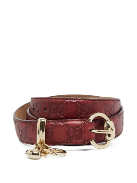 Gucci Pre-Owned cinturón Guccissima