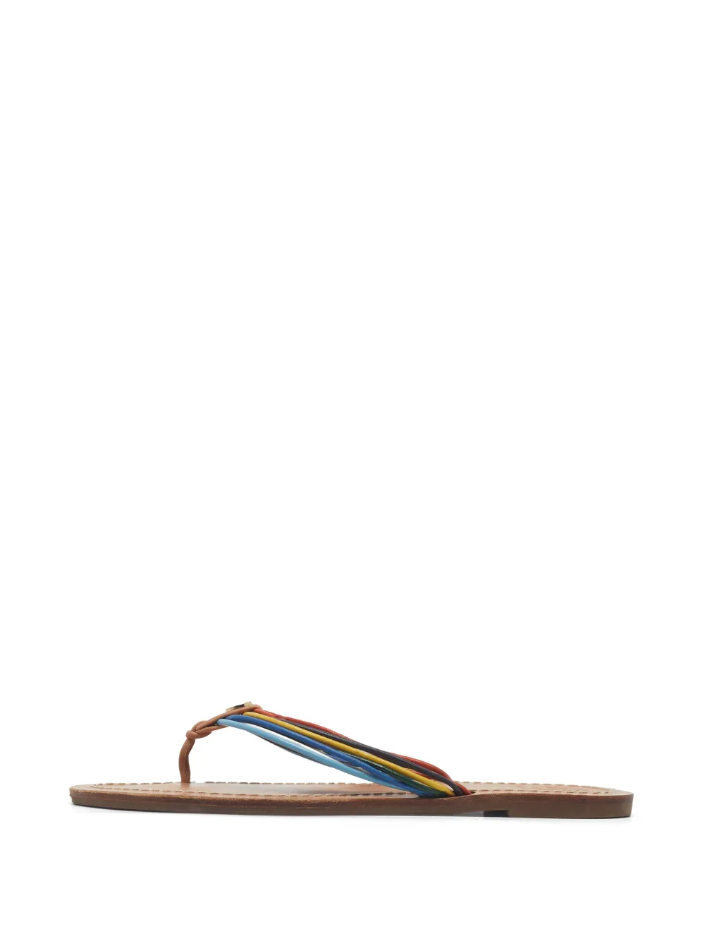 Tory Burch leather thong sandals - Blau