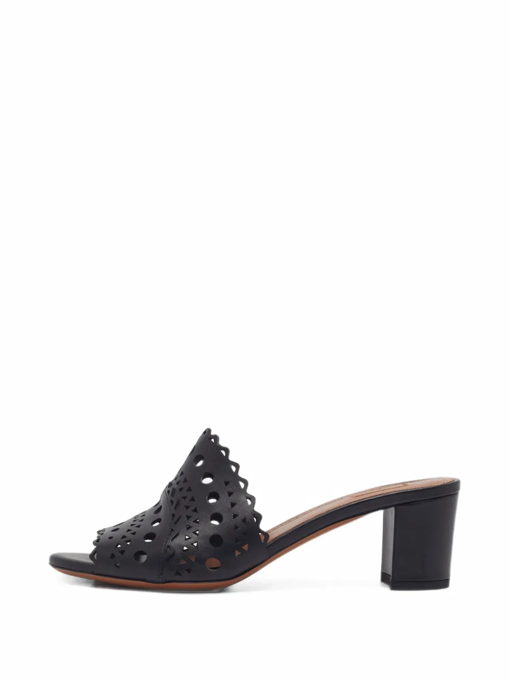 Alaïa Pre-Owned Vienne laser-cut sandals - Schwarz