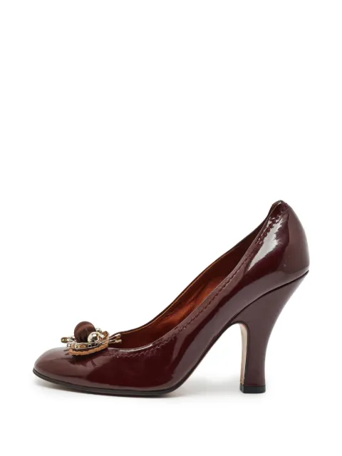 Marc Jacobs Vintage safety-pin embellished pumps