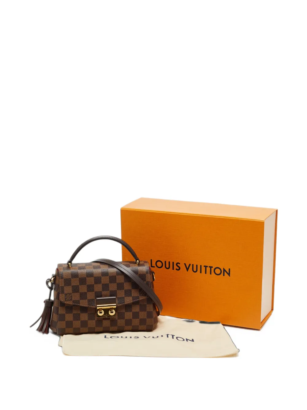 Louis Vuitton Pre-Owned Croisette Damier Ebene shoulder bag Bruin