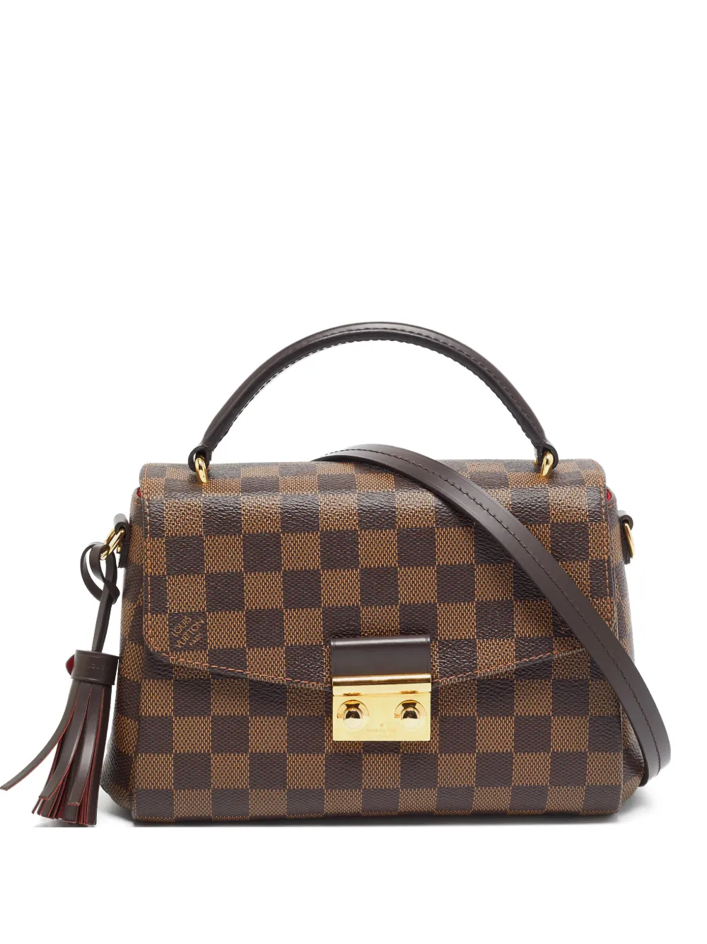 Louis Vuitton Pre-Owned Croisette Damier Ebene shoulder bag - Marrone
