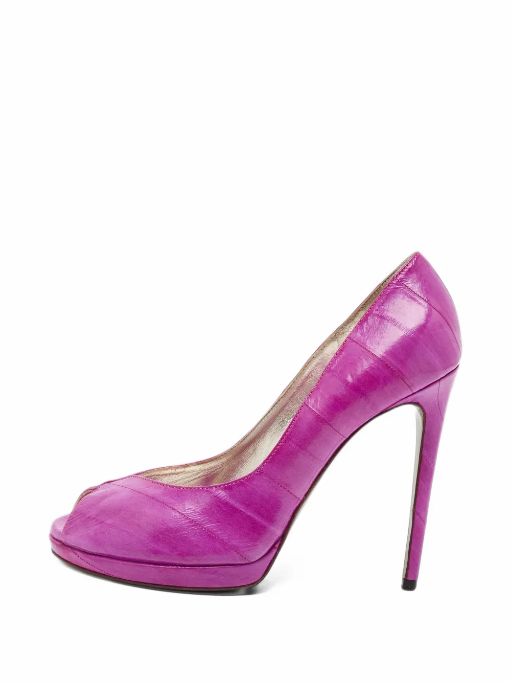 Dolce & Gabbana Pre-Owned peep-toe heeled pumps - Rosa