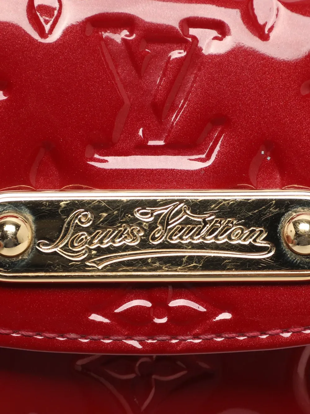 Louis Vuitton Pre-Owned 2008 Sunset Boulevard Monogram Vernis shoulder bag Rood