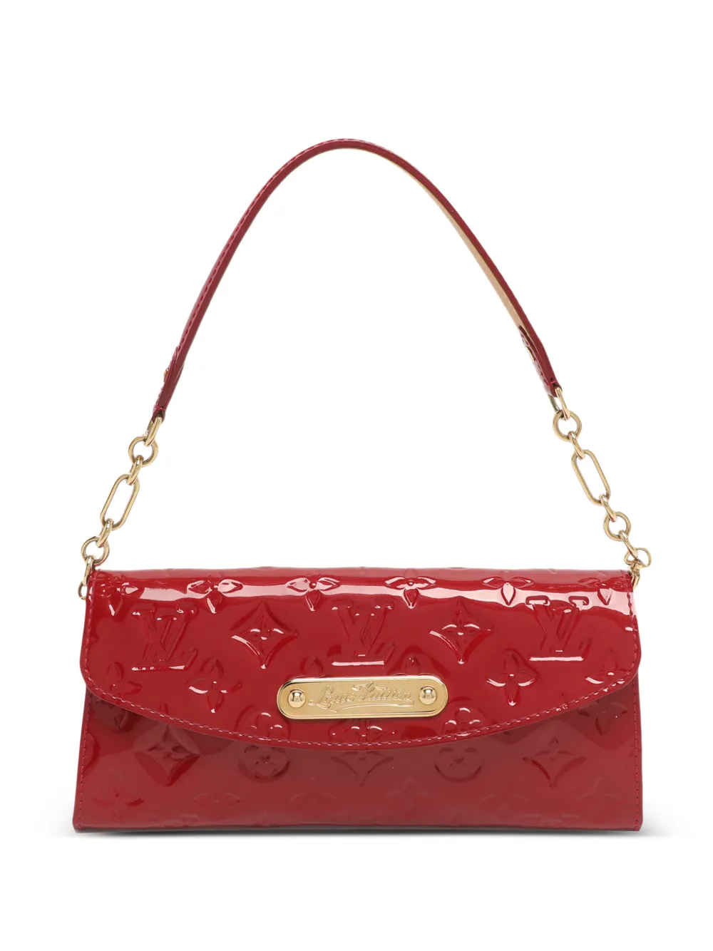 Louis Vuitton Pre-Owned 2008 Sunset Boulevard Monogram Vernis shoulder bag Rood