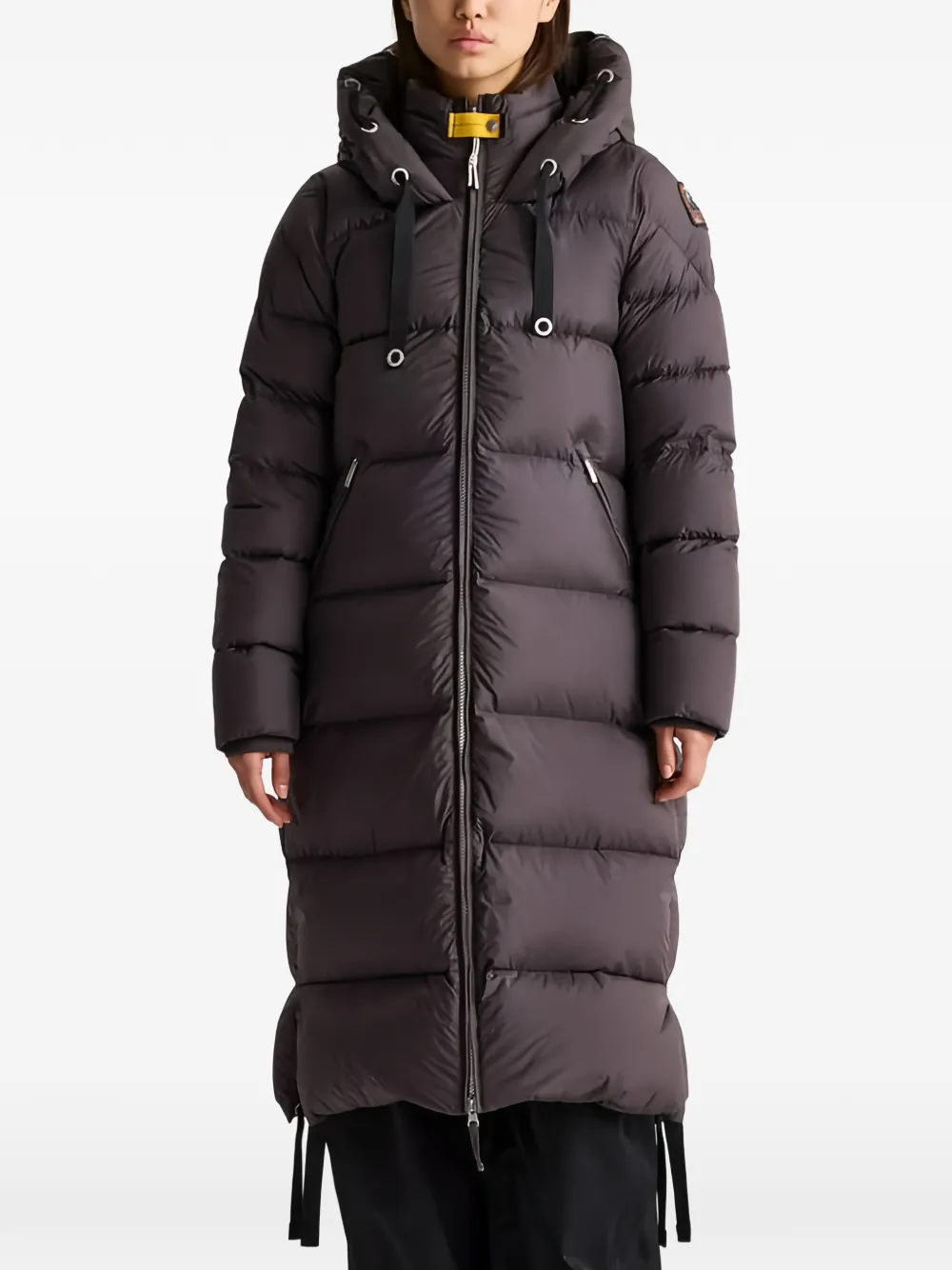 Parajumpers quilted-pattern padded coat Zwart