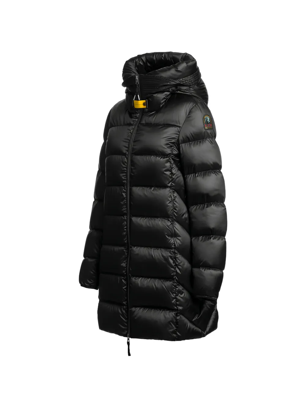 Parajumpers Marion quilted hooded jacket Zwart