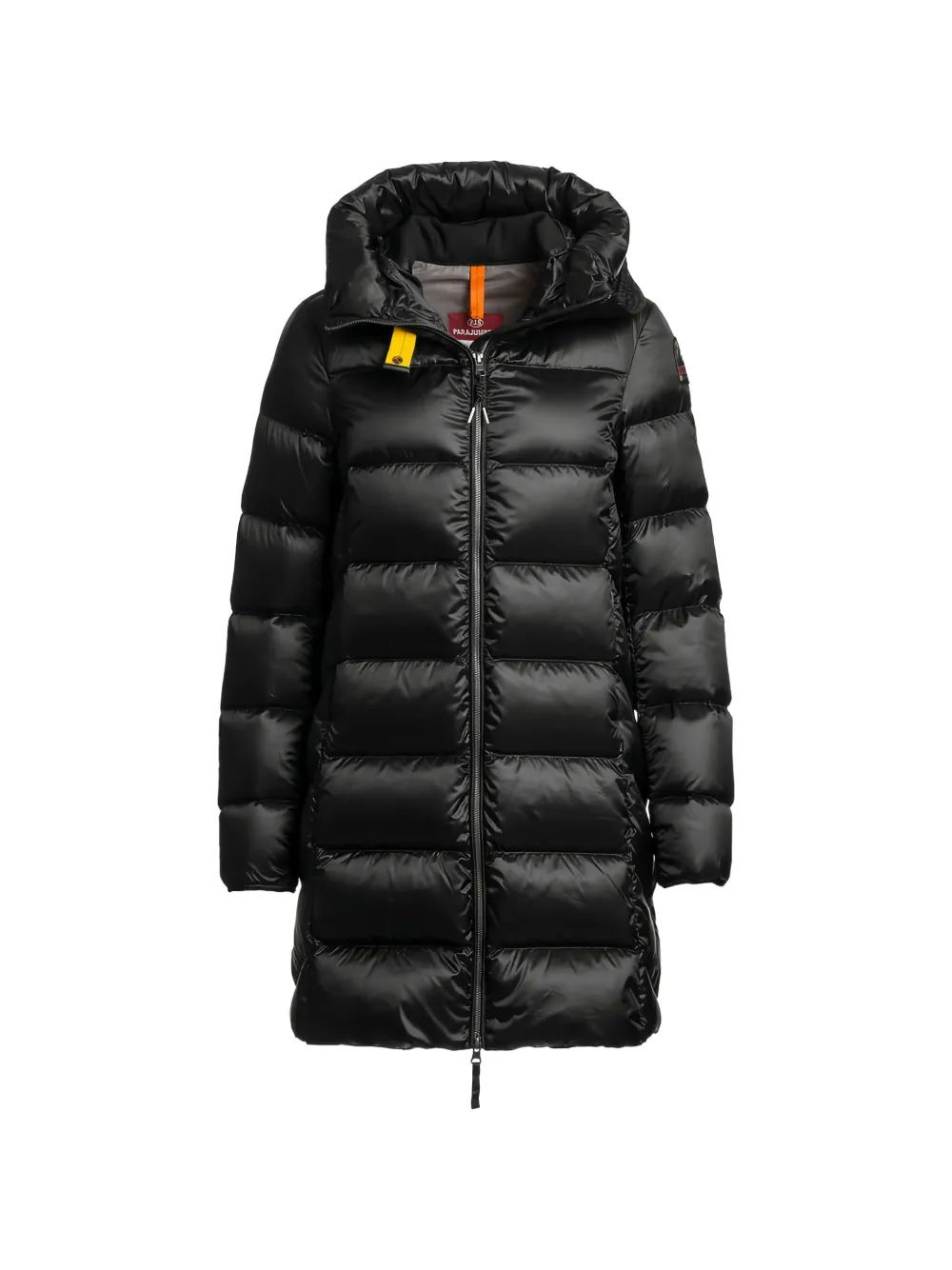 Parajumpers Marion quilted hooded jacket Zwart