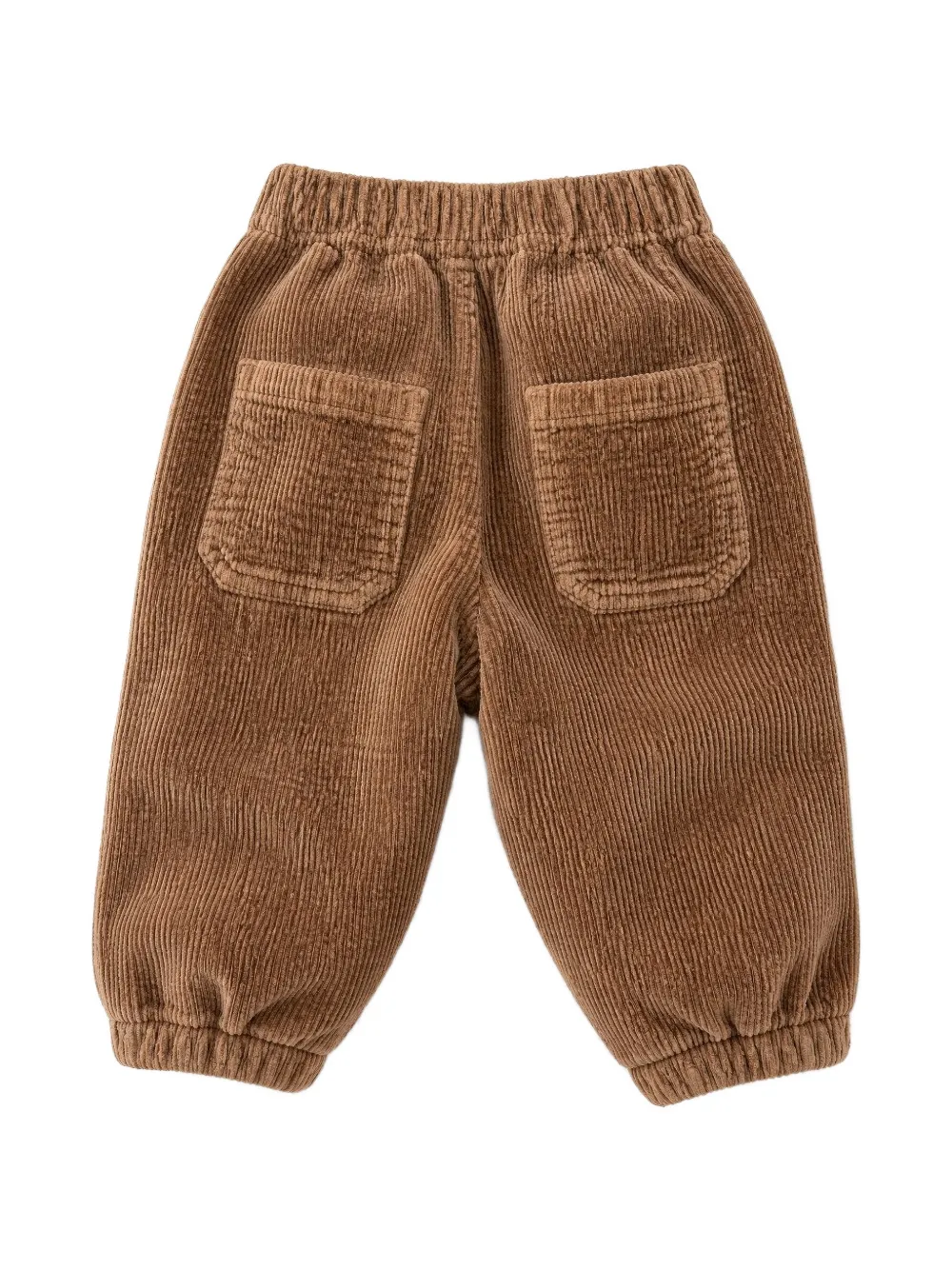 Il Gufo corduroy elasticated-cuff trousers Bruin