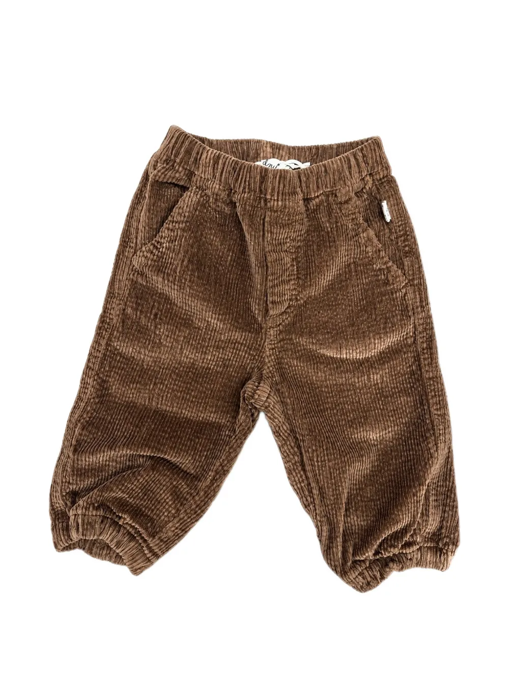 Il Gufo corduroy elasticated-cuff trousers Bruin