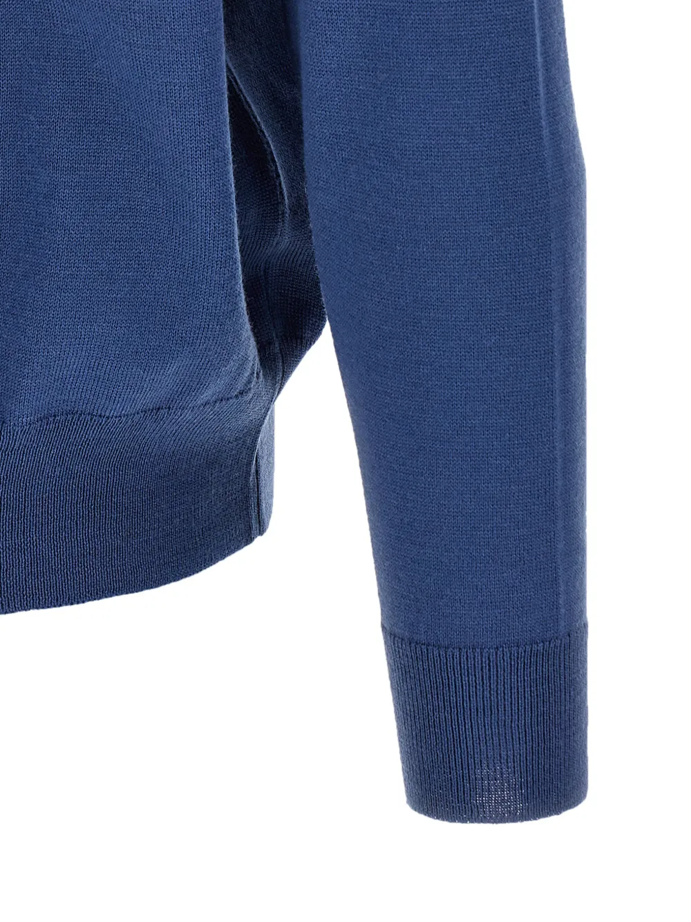 John Smedley Tibor knitted cardigan Blauw