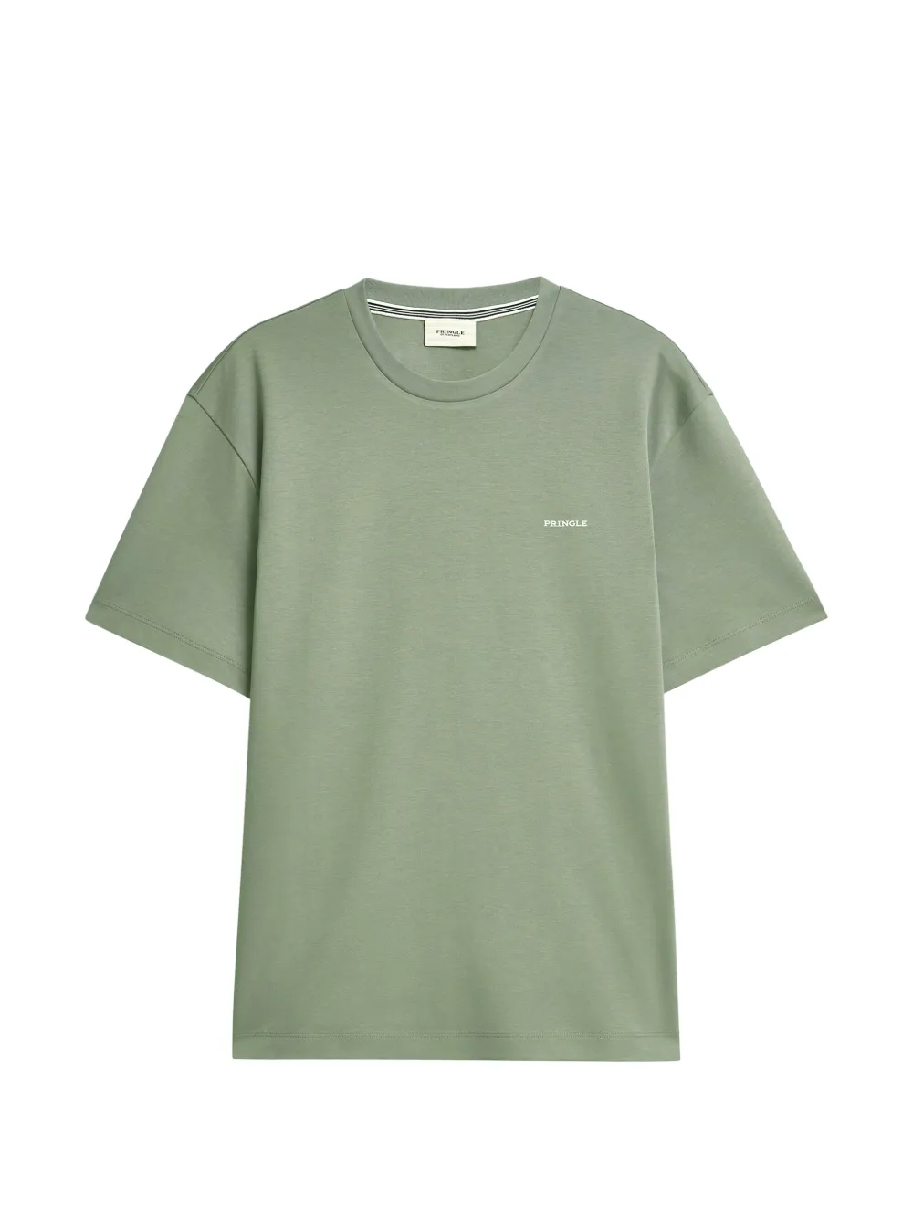 Pringle of Scotland logo-print cotton T-shirt - Vert Pringle of Scotland logo-print cotton T-shirt - Vert