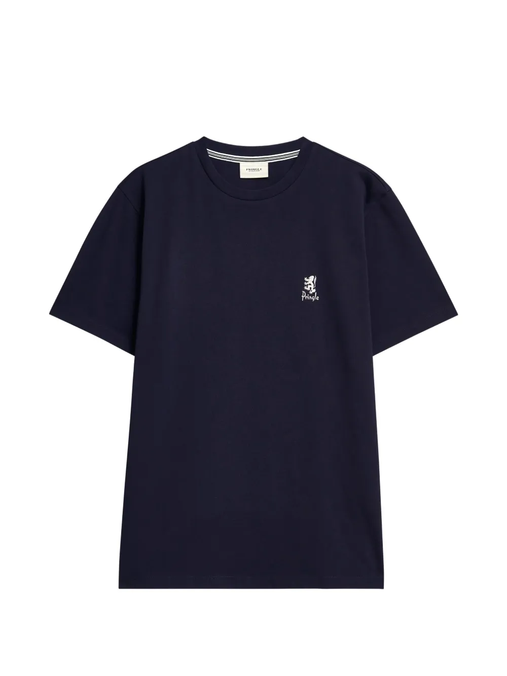 Pringle of Scotland embroidered-logo T-shirt - Bleu Pringle of Scotland embroidered-logo T-shirt - Bleu
