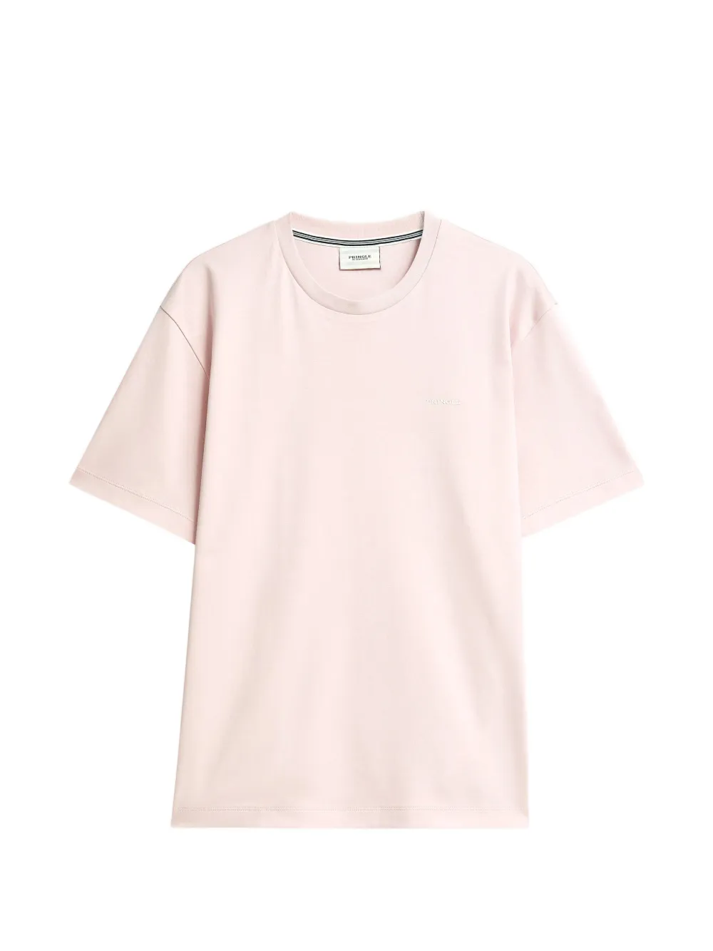 Pringle of Scotland logo-print cotton T-shirt - Rose Pringle of Scotland logo-print cotton T-shirt - Rose