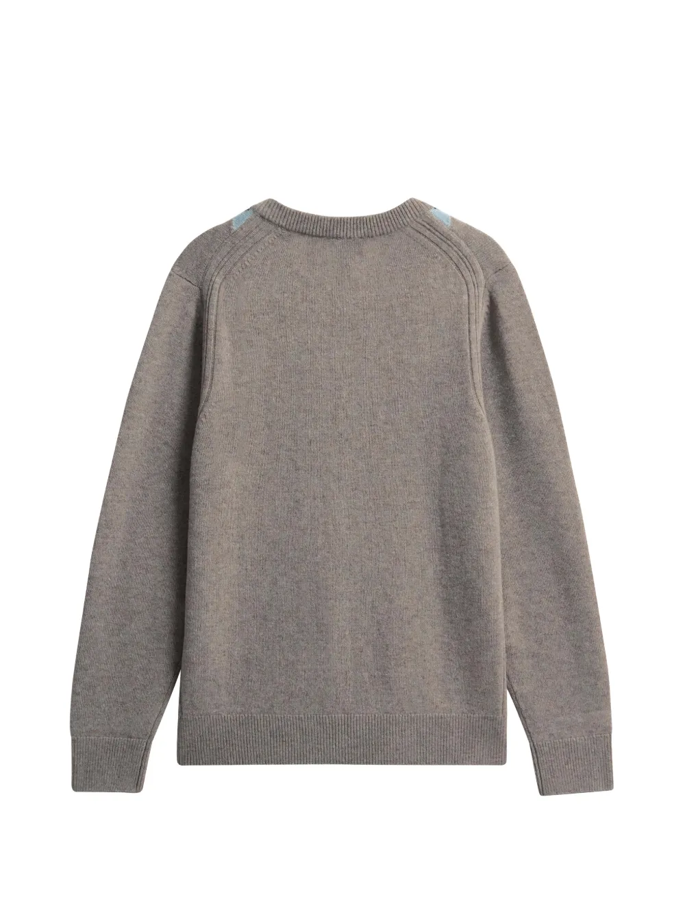 Pringle of Scotland Argyle-pattern V-neck sweater Bruin